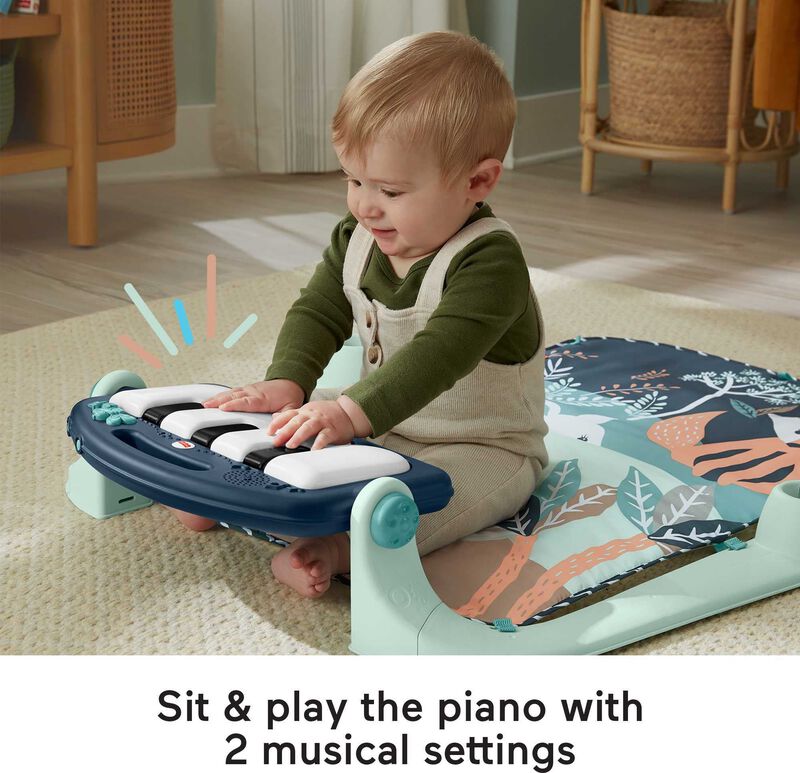 Tapete Para Beb&eacute;s Fisher-price Kick & Play, Pia... image number null