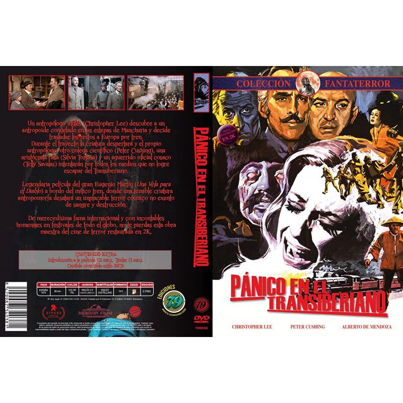 P&aacute;nico En El Transiberiano - Dvd 1972 (horror E... image number null