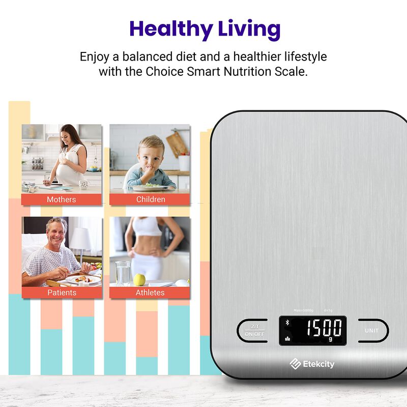 B&aacute;scula De Cocina Digital Etekcity Food Nutriti... image number null