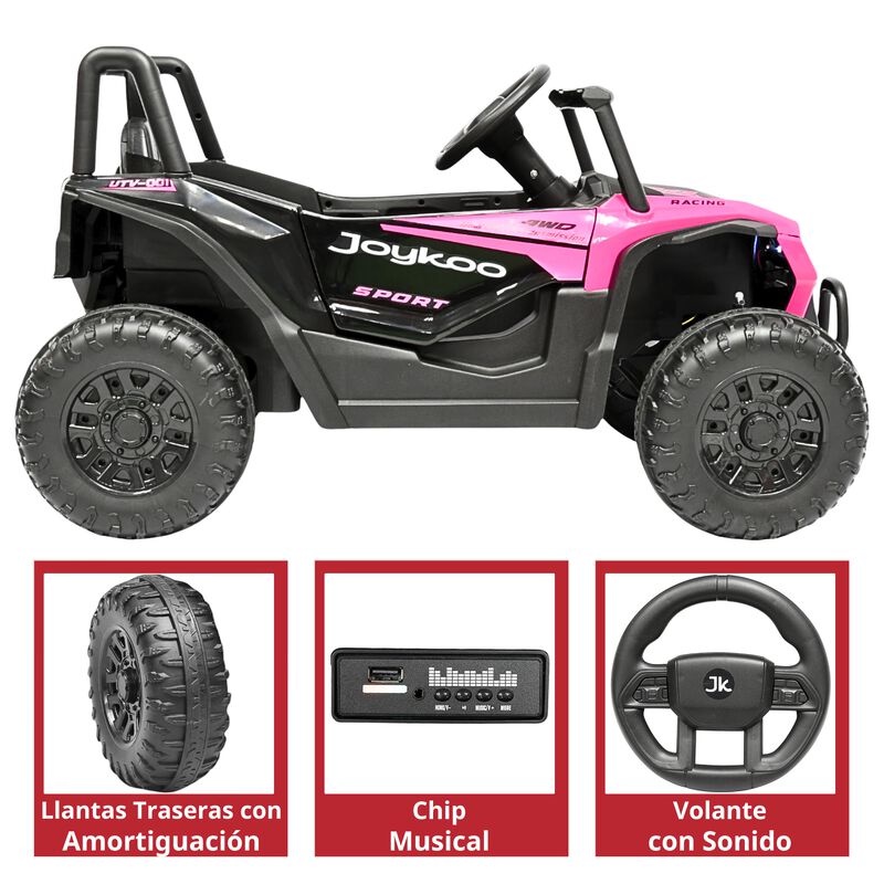 Montable Electrico para Ni&ntilde;os UVT-001 Luz y Son... image number null