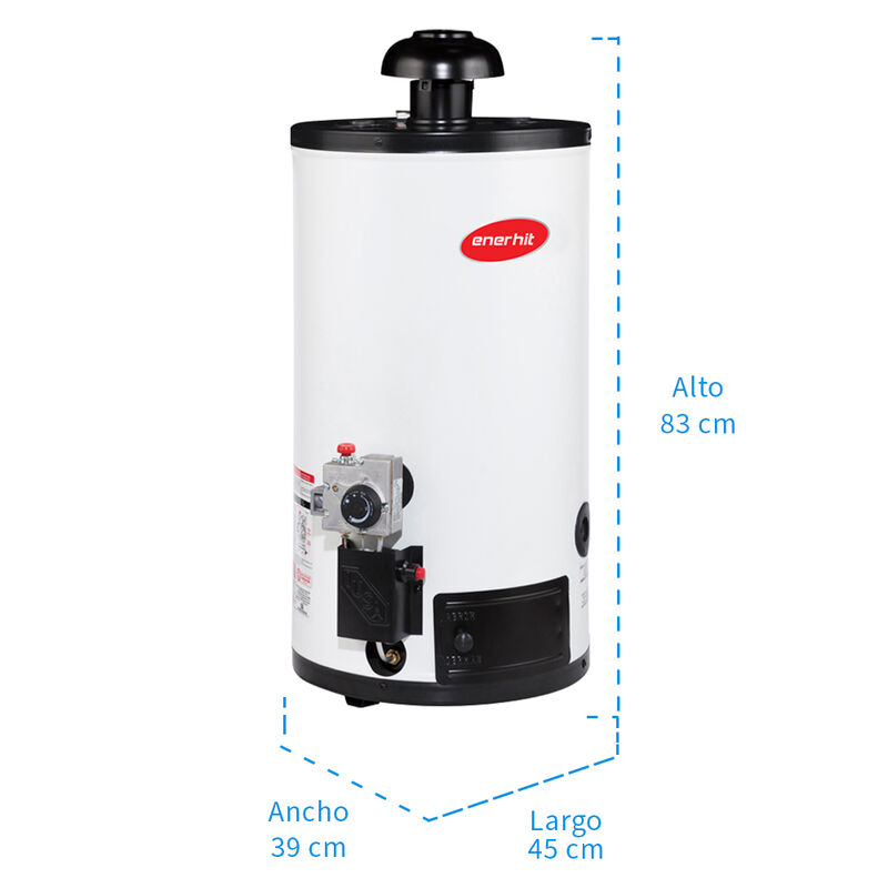 Calentador De Dep&oacute;sito Enerhit 60 L Gas Natural image number null