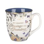 Taza De Caf&eacute; Cristiana &ndash; Regalo Floral Para Abuela