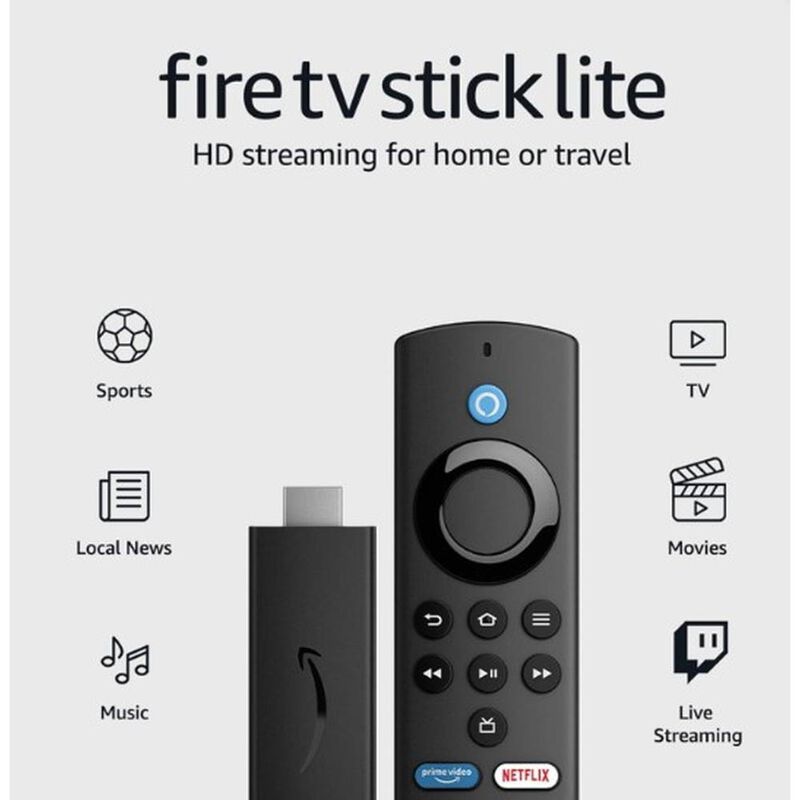 Fire Stick Amazon Lite Con Alexa Control Remoto... image number null