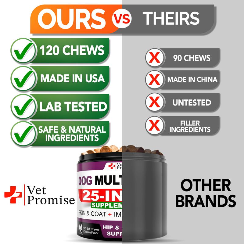 Multivitam&iacute;nico Para Perro Vet Promise 240 Comp... image number null