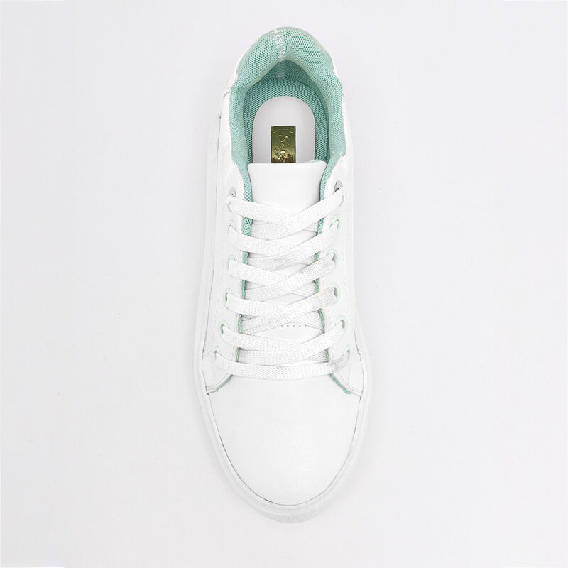 Sexy Girl Tenis urbano para mujer blanco verde image number null