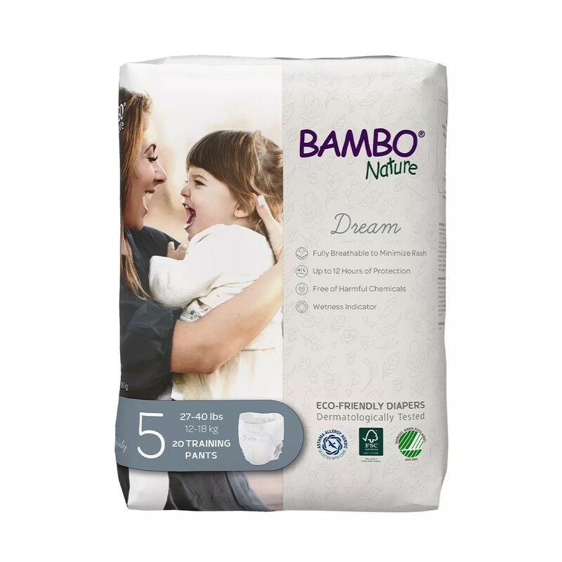 Calzón Entrenador Bambo Nature Dream 100pz T5 image number null