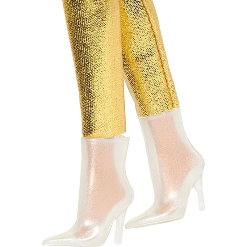 Barbie Fashionista Mu&ntilde;eca Look Dorado #222, 65 ... image number null