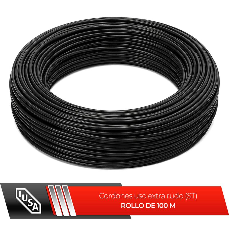 Cord&oacute;n De Uso Extra Rudo (st) Calibre 2 X 10 Aw... image number null