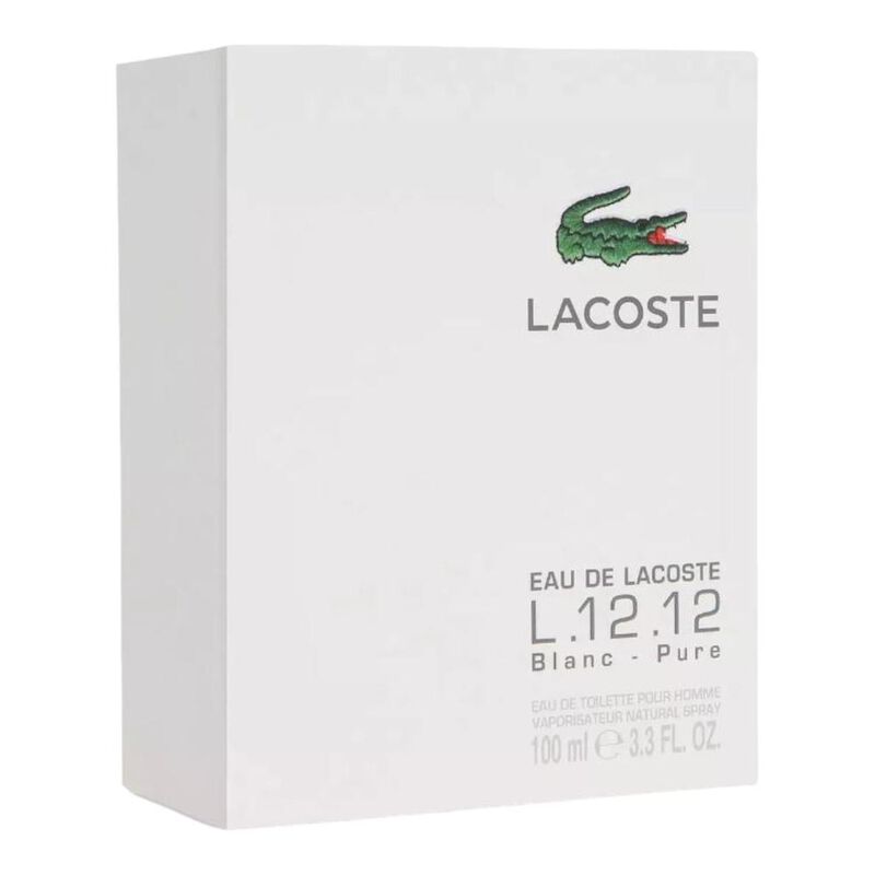 Perfume Lacoste L.12.L.12. Blanc Pure Edp 100 M... image number null