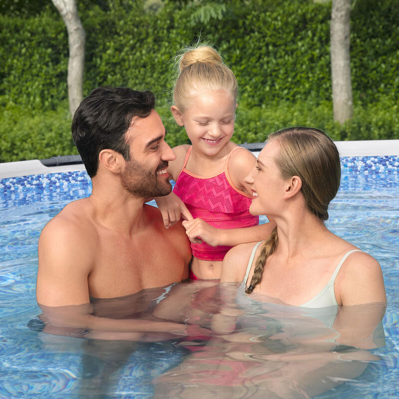 Alberca Circular Estructural Bestway Gris 427 C... image number null