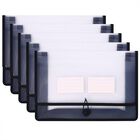 Carpeta De Archivo Negra Le Papillion Jewelry - Paquete De 5