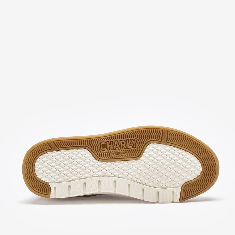 Charly tenis para mujer beige cod 139577-E image number null