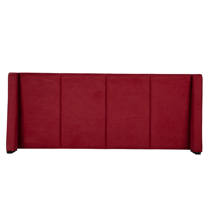 Cabecera King Size Dicasa Milan Rojo image number null