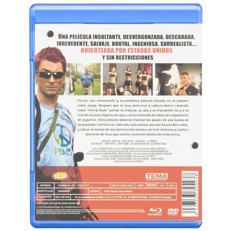 POSTAL [Combo DVD + Blu-ray] image number null