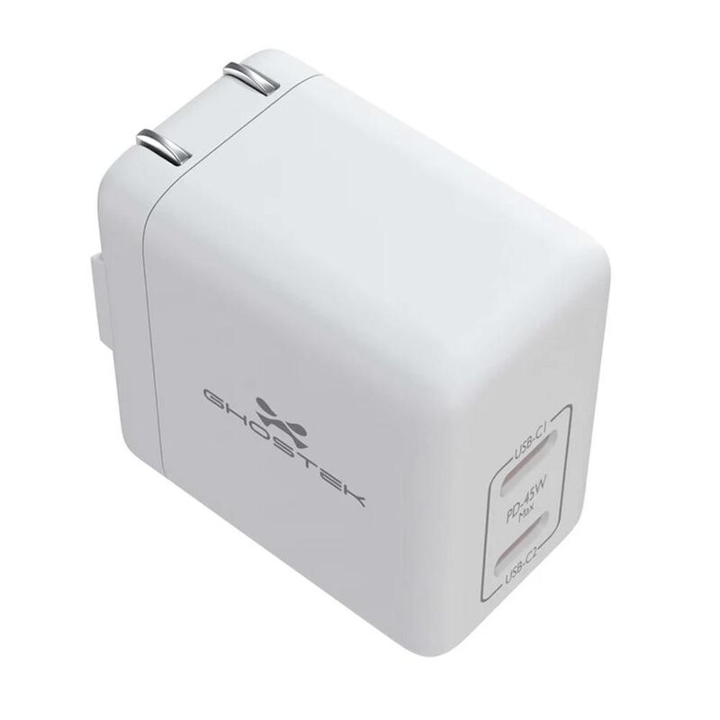 Cargador AC GHOSTEK USB-C PD 45W Universal Blan... image number null