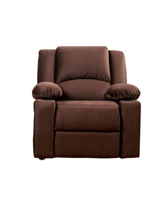 Sofá Reclinable Sara Con 2 Porta Vasos y 3 Posi... image number null