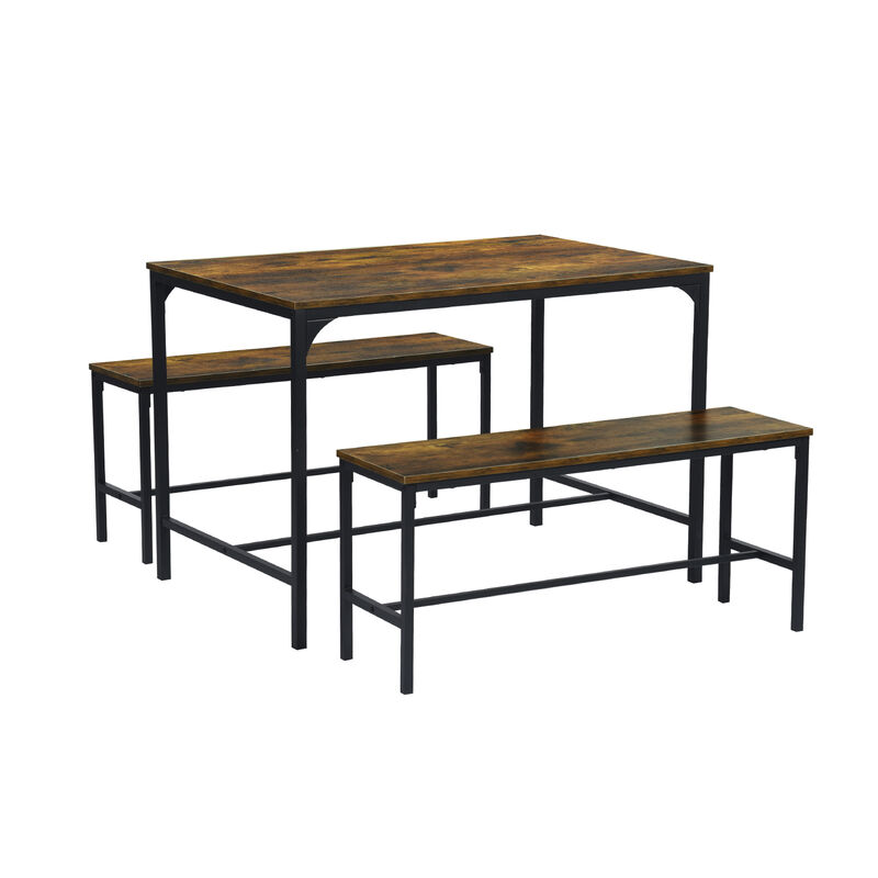 Comedor Rectangular Con 2 Sillas FurnitureR image number null