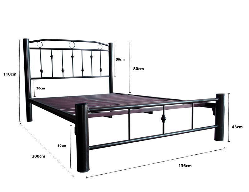 Cama Tenerife  Matrimonial Chocolate image number null