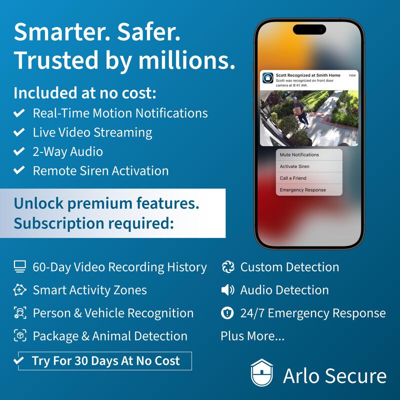 C&aacute;mara De Seguridad Arlo Essential 2k 2nd Gen 2... image number null