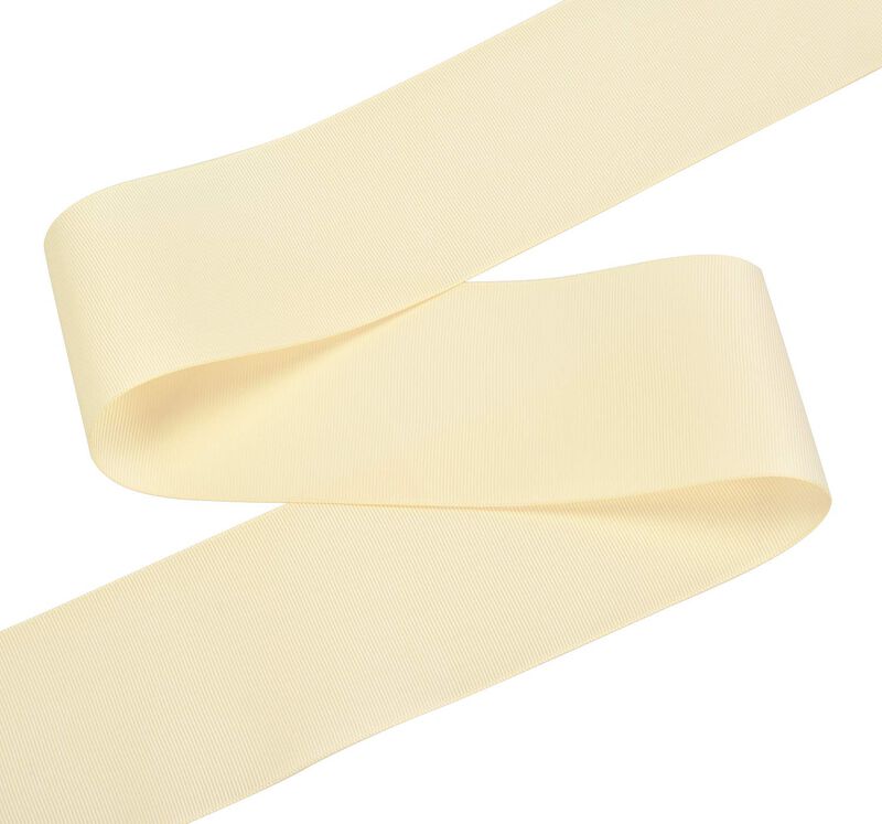 Cinta Yama Grosgrain 7,6 cm 23 m Marfil image number null
