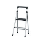 Escalera Tubular Plegable 2 Peldaños Aluminio Truper