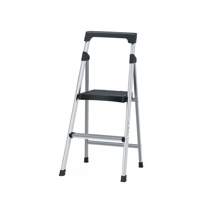 Escalera Tubular Plegable 2 Peldaños Aluminio T... image number null