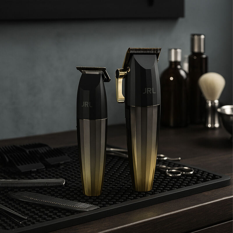 Combo Clipper Y Trimmer Profesional Jrl Gold Ff... image number null