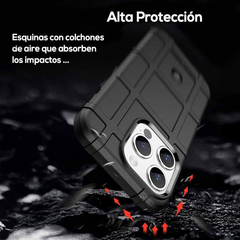 Funda TEKKU Rugged Shield para iPhone 15 PRO MA... image number null