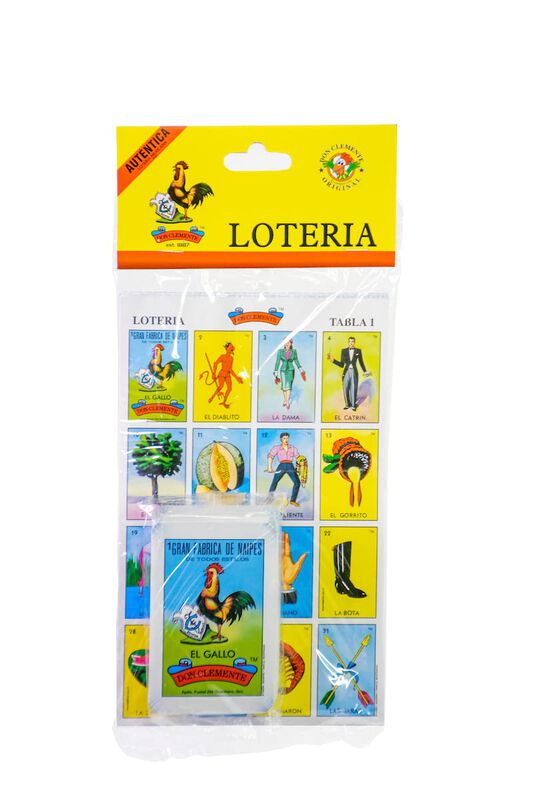 Juego De Bingo Mexicano Loteria Don Clemente Co... image number null