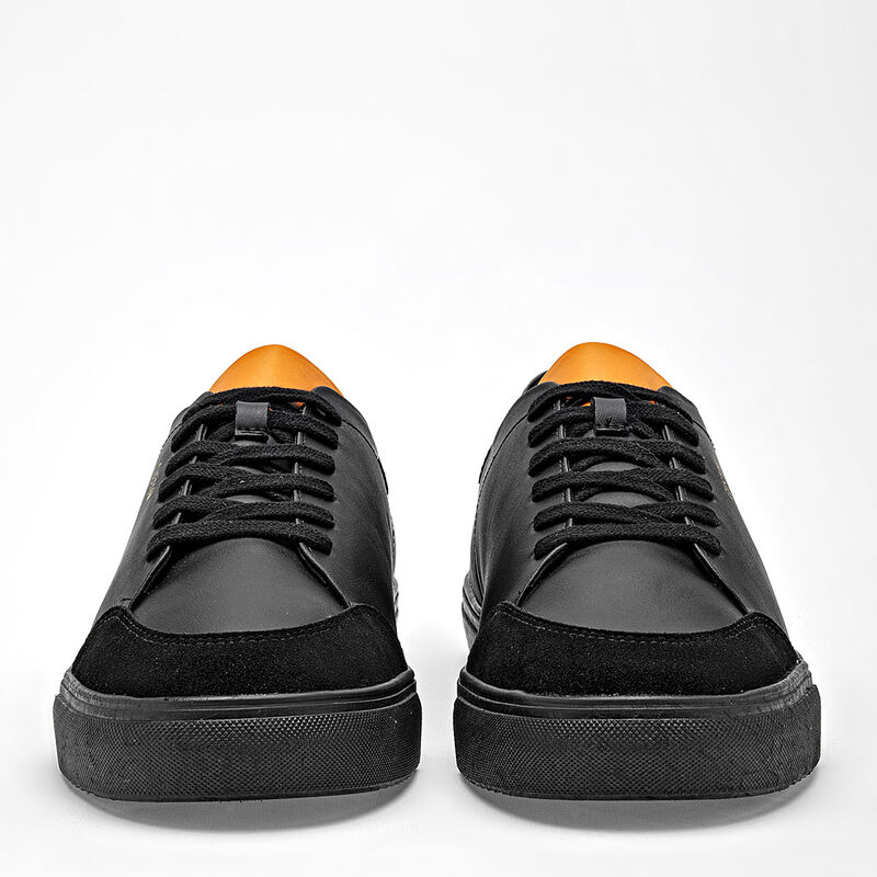 Negro Total tenis para hombre negro gris cod 14... image number null