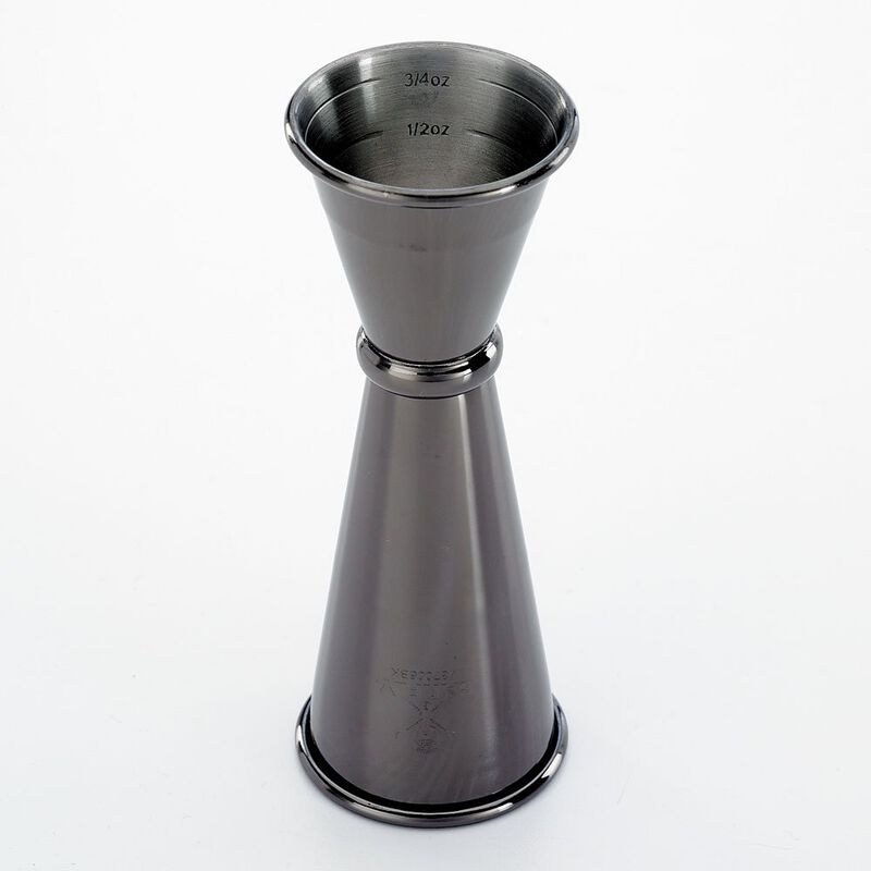 Jigger Barfly 30 ml/60 ml Negro Metalizado image number null