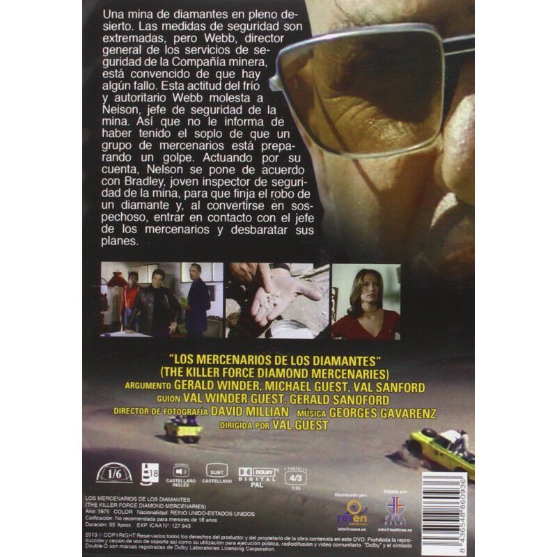 Los Mercenarios De Los Diamantes (dvd) image number null