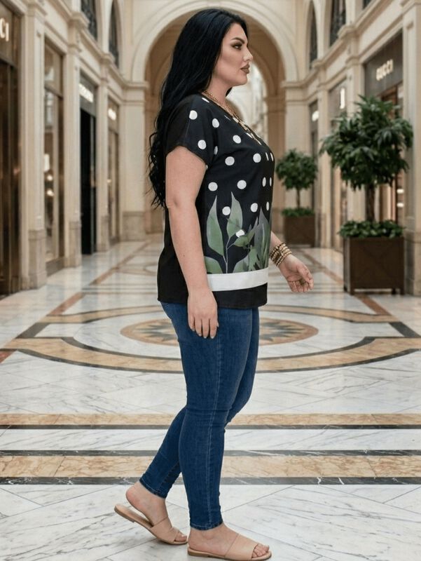 Blusa Casual Bluson Malabis Bl-1041 Negro image number null