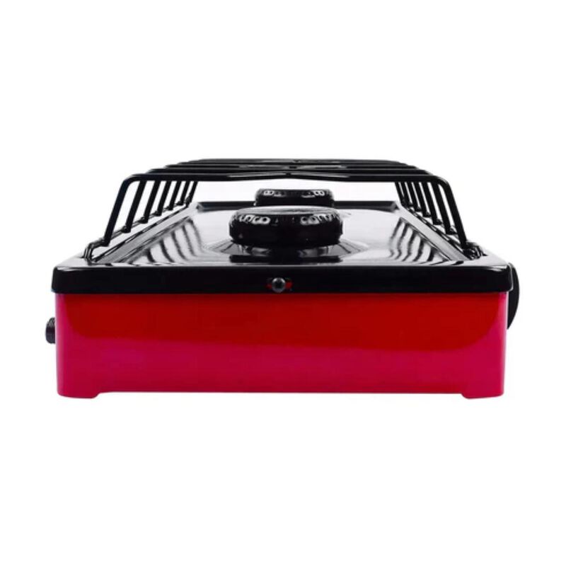 Parrilla de Gas Alfamex 2 Quemadores Roja 303 image number null