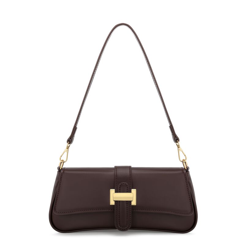 Bolso Kkxiu 28 cm Caf&eacute; Peque&ntilde;o Hobo Y Clutch image number null