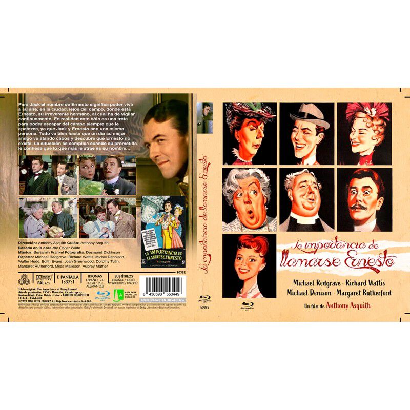 La importancia de llamarse Ernesto (1952) [Blu-... image number null