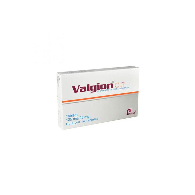 Valgion 125 / 25 mg caja con 14 tabletas image number null