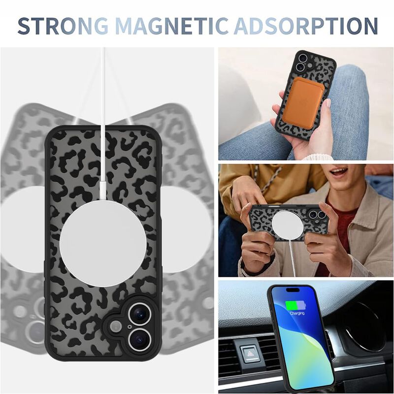 Funda Magn&eacute;tica Aigomara para iPhone 16 Negro L... image number null