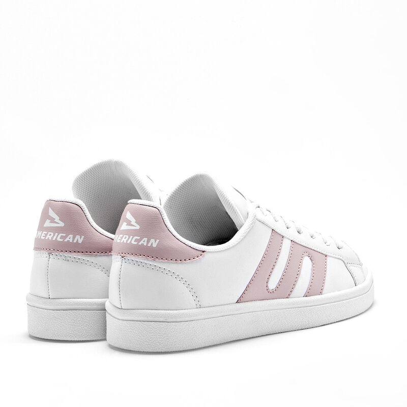 American Fire Tenis urbano para mujer blanco ro... image number null