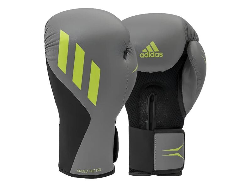Guantes Para Entrenamiento De Box Color Gris/ve... image number null