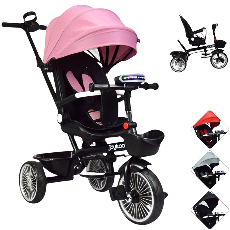 Triciclo para Niños Asiento Giratorio Reclinabl... image number null