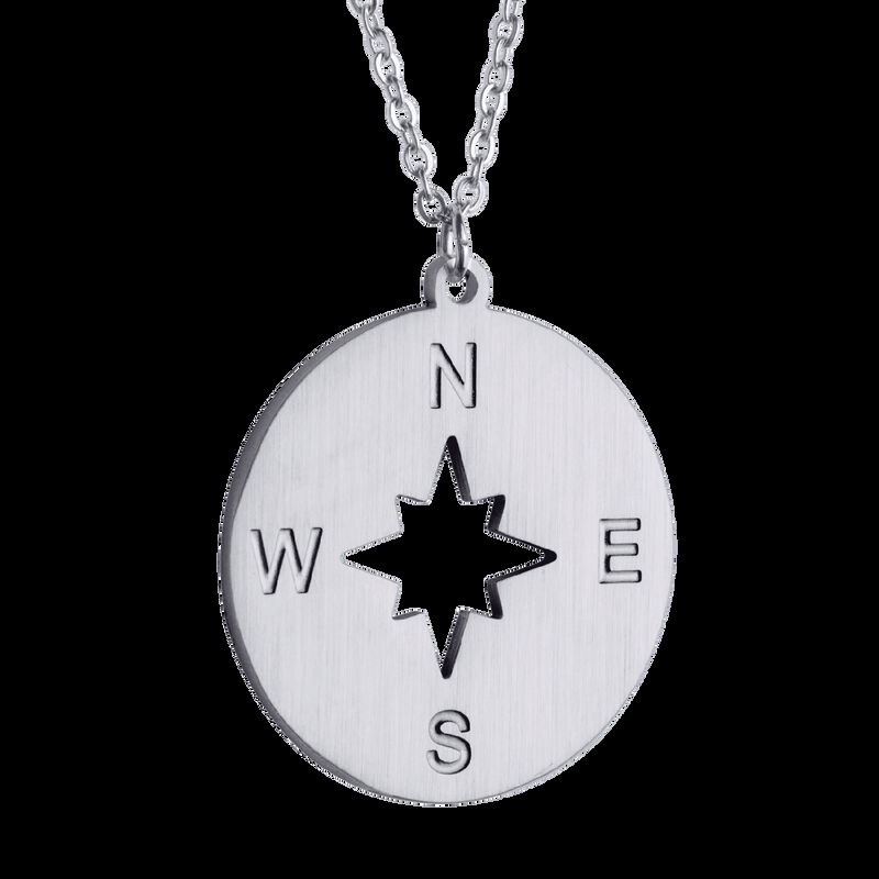 Collar Hombre Acero Inoxidable, Cadena Dije, Jo... image number null