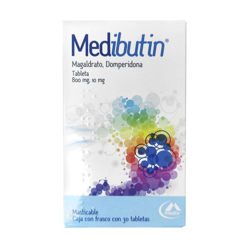 Medibutin 800/10 Mg 30 Tableta(s) image number null
