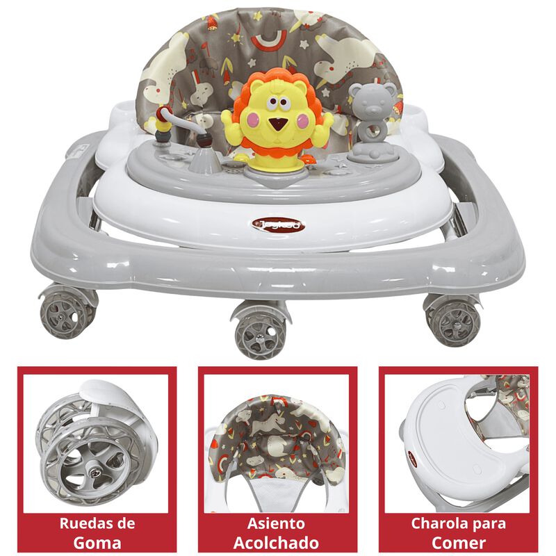 Andadera para Bebé Juguetes León Musical Altura... image number null