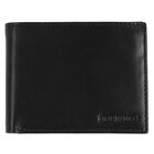 Cartera Steve Madden De Piel Con Capacidad Extra Para Hombre, Color Negro