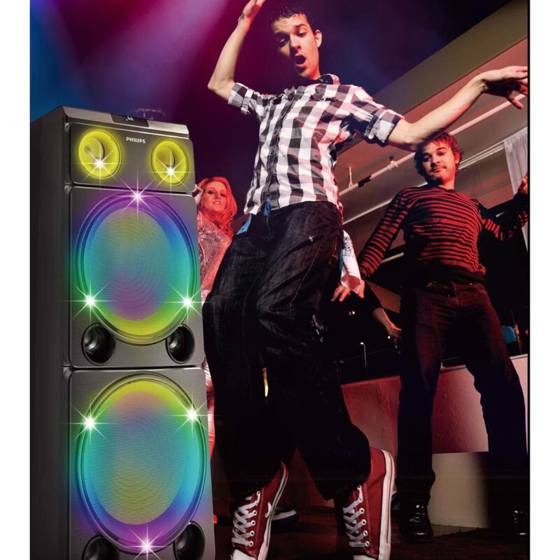 Philips Party Speaker Bluetooth De 130 W Con Lu... image number null