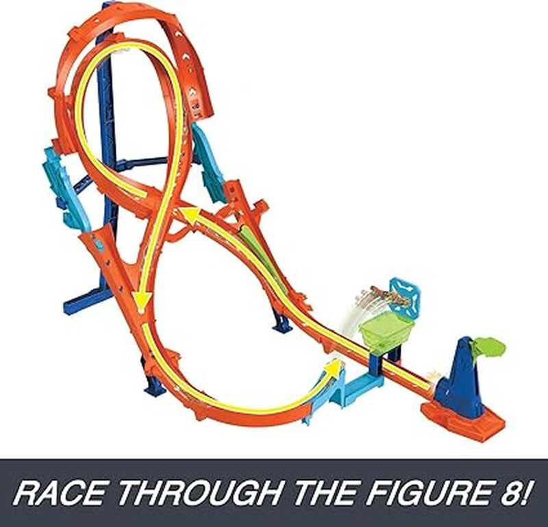 Hot Wheels Action, Pista Salto Vertical En 8 image number null