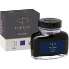 Pluma Estilogr&aacute;fica Parker Quink 57 Ml Azul Con Caja