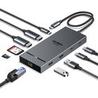 Estaci&oacute;n De Acoplamiento Usb C Ugreen Revodok Pro 10 En 1 Dual 4k @60hz