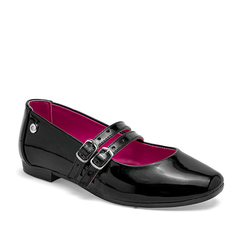 Moramora Balerina para niña negro charol image number null